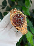 ROLEX Sky-Dweller GMT Men's Wristwatch