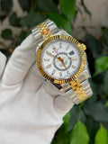 ROLEX Sky-Dweller GMT Men's Wristwatch